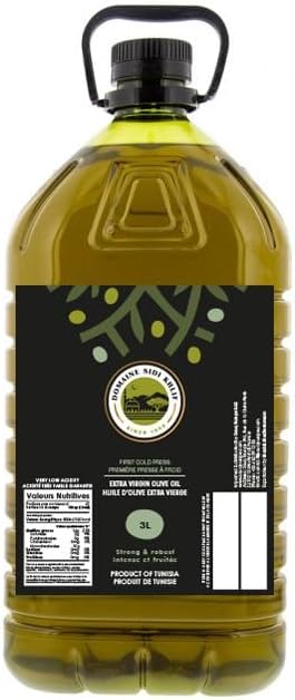 Domaine Sidi Khlif Organic Extra Virgin Olive Oil — 3L